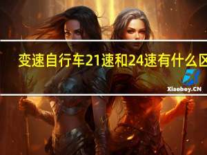 变速自行车21速和24速有什么区别