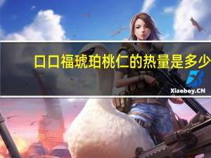 口口福 琥珀桃仁的热量是多少