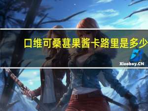 口维可 桑葚果酱卡路里是多少