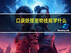 口袋妖怪宠物技能学什么