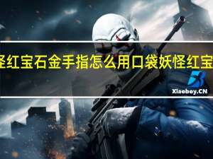 口袋妖怪红宝石金手指怎么用 口袋妖怪红宝石金手指代码