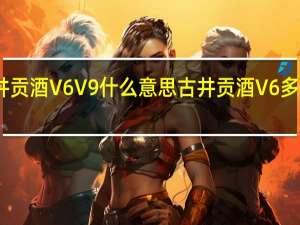 古井贡酒V6V9什么意思 古井贡酒V6多少钱一瓶
