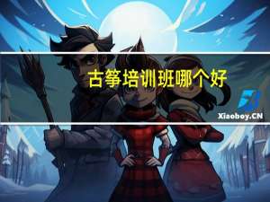 古筝培训班哪个好