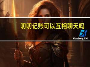 叨叨记账可以互相聊天吗（叨叨记账可以互相聊天吗）