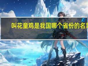 叫花童鸡是我国哪个省份的名菜