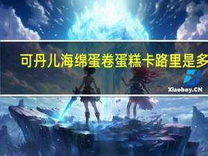 可丹儿 海绵蛋卷蛋糕卡路里是多少