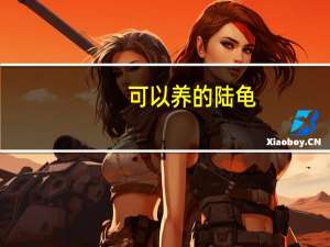 可以养的陆龟