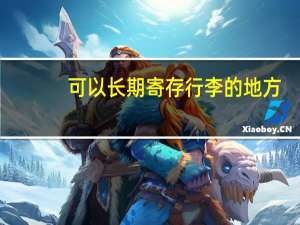 可以长期寄存行李的地方