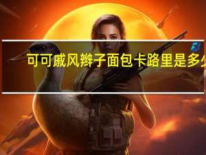 可可戚风辫子面包卡路里是多少