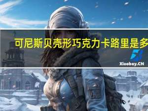 可尼斯 贝壳形巧克力卡路里是多少