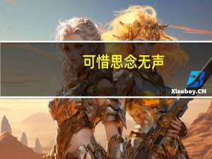 可惜思念无声,幸好思念无声什么意思