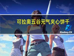 可拉奥 五谷元气夹心饼干(哈密瓜味)的热量是多少