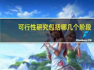 可行性研究包括哪几个阶段