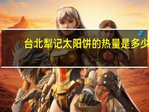 台北犁记 太阳饼的热量是多少