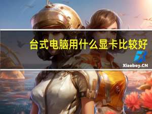 台式电脑用什么显卡比较好（台式电脑用什么显卡最好）