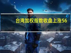 台湾加权指数收盘上涨56.12点涨幅0.34%报16437.61点