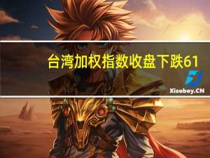 台湾加权指数收盘下跌61.92点跌幅0.37%报16636.32点