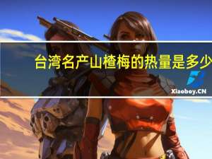 台湾名产 山楂梅的热量是多少