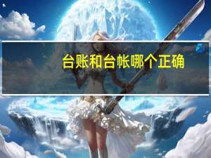 台账和台帐哪个正确
