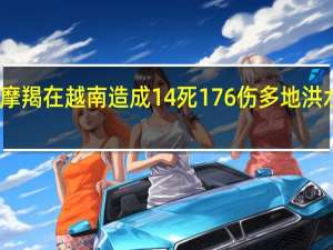 台风摩羯在越南造成14死176伤 多地洪水灾情严峻