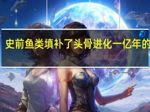 史前鱼类填补了头骨进化一亿年的空白