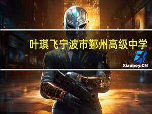 叶琪飞 宁波市鄞州高级中学（叶琪）