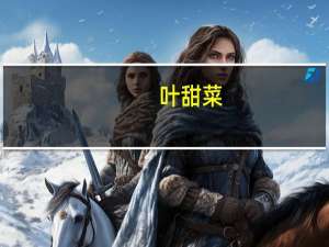 叶甜菜(白梗)卡路里是多少