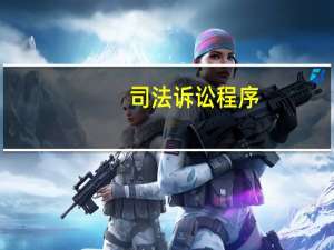 司法诉讼程序