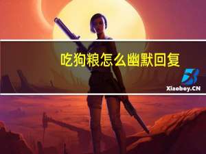 吃狗粮怎么幽默回复（吃狗粮）