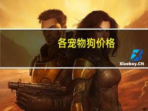 各宠物狗价格