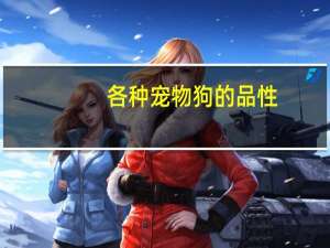 各种宠物狗的品性