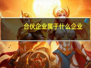 合伙企业属于什么企业