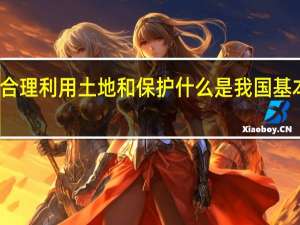 合理利用土地和保护什么是我国基本国策