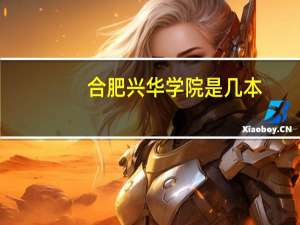 合肥兴华学院是几本
