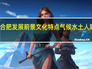 合肥发展前景文化特点气候水土人际关系（合肥发展前景）