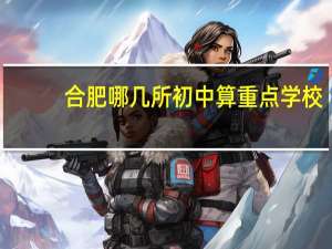 合肥哪几所初中算重点学校
