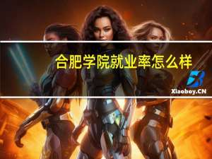 合肥学院就业率怎么样