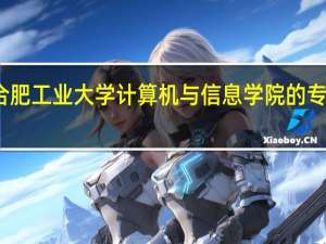 合肥工业大学计算机与信息学院的专业设置