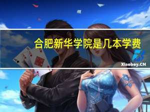 合肥新华学院是几本学费
