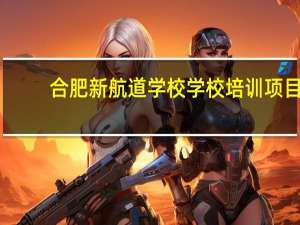 合肥新航道学校学校培训项目