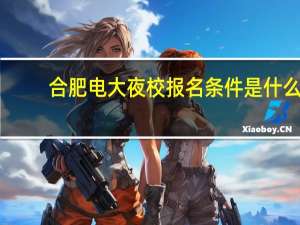 合肥电大夜校报名条件是什么,初中毕业可以报名吗
