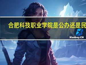 合肥科技职业学院是公办还是民办