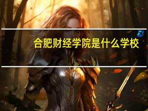 合肥财经学院是什么学校