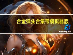 合金弹头合集 带模拟器版（合金弹头合集 带模拟器版功能简介）