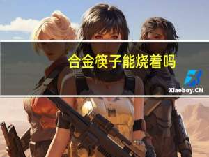 合金筷子能烧着吗