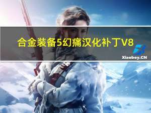 合金装备5幻痛汉化补丁 V8.0 中文最新版（合金装备5幻痛汉化补丁 V8.0 中文最新版功能简介）