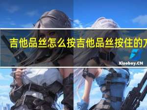 吉他品丝怎么按 吉他品丝按住的方法
