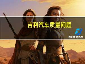 吉利汽车质量问题