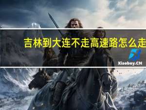 吉林到大连不走高速路怎么走