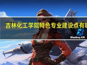 吉林化工学院特色专业建设点有哪些